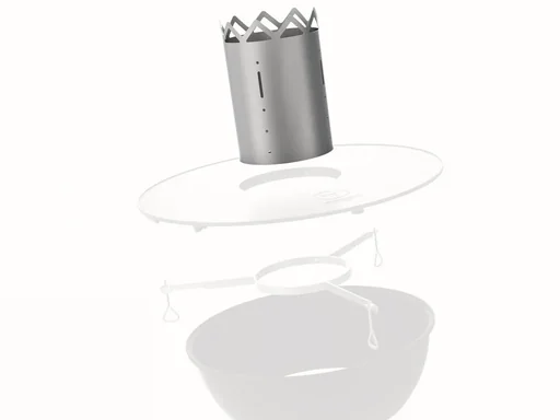 "WOK N BBQ chimney for BBQ Disk image"