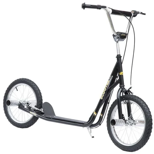 "Children's City Scooter 16 inch black image"