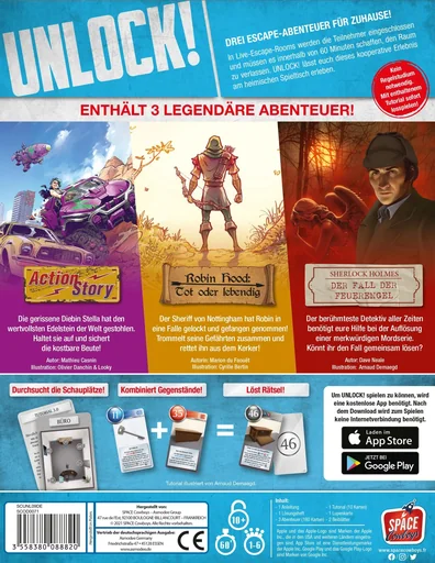 "Board game Unlock! Legendary Adventures image"