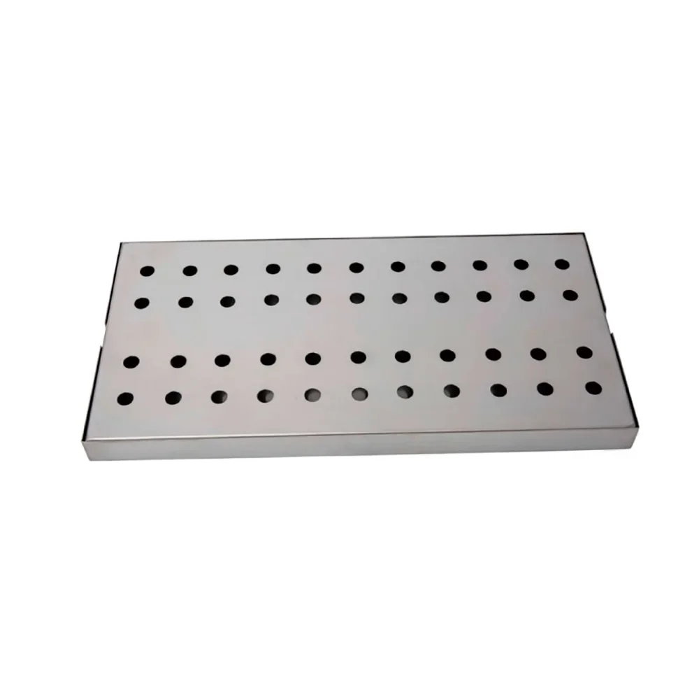 Lekbak, Druppellade - Roestvrij staal, 405 x 204 x 28 mm