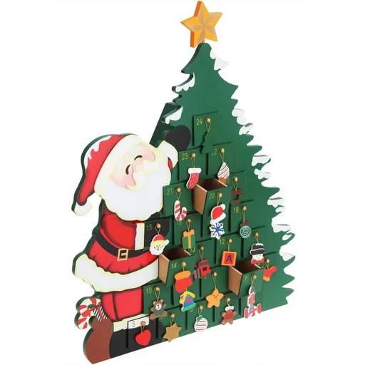 "Advent calendar Santa Claus with self-filling boxes image"
