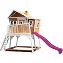 Max Playhouse Brown/White - Purple Slide