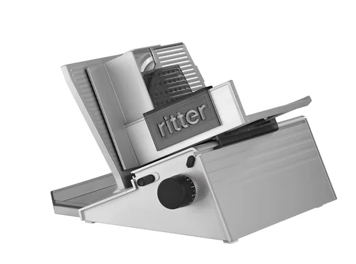 "Electric all-metal slicer contura 3, angled image"