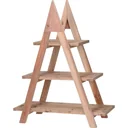 Ambiance plant shelf - wood - 3 levels - triangle