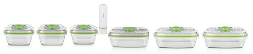 "Hand vacuum sealer set, 9 pieces image"