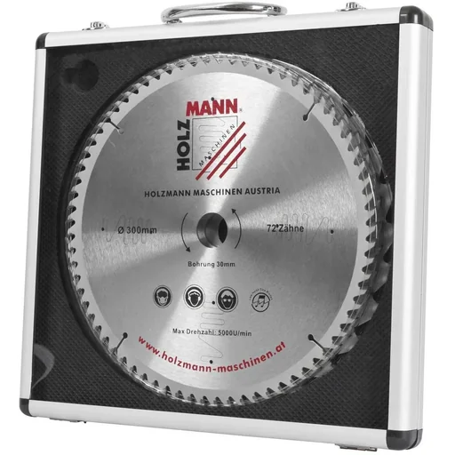 "Circular saw blade set KSB315SET in aluminum housing 315 x 3.2 x 30 mm 72 teeth image"