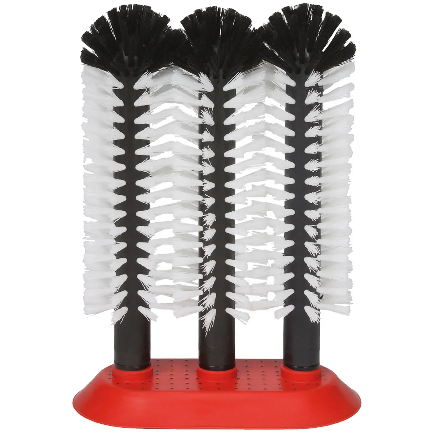 "Spoelborstels, Bierborstels met zuigplaat - 3 x 25cm image"