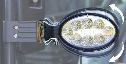 "Side mount for work lights image"