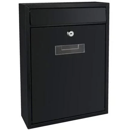 "Ibiza Silver mailbox - 260x80x360 mm image"