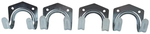"Tool hooks, 7.5 x 4 x 9 cm, set of 4 image"