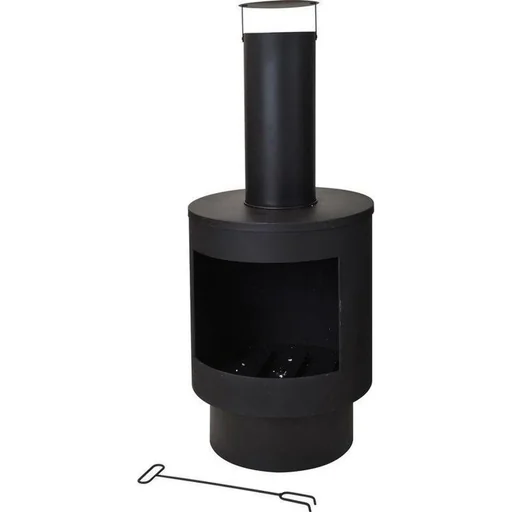 "Pro Garden Garden Fireplace - Metal - 112cm (h) image"