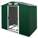 Shed green - metal 210x132x186