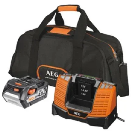 "Li-Ion SET L1840BL battery, charger and bag image"