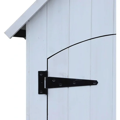 "Garden cabinet with bitumen paper image"