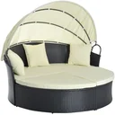 Sun island lounge sun lounger polyrattan