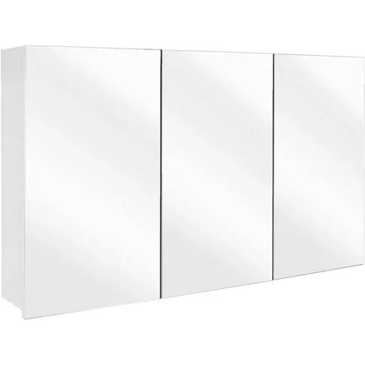 "Concept mirror cabinet 120cm white fsc image"