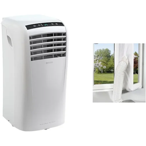 "Portable air conditioner with hose and window seal kit - splendid Dolceclima Compact 8 P - 8,000 BTU/h image"