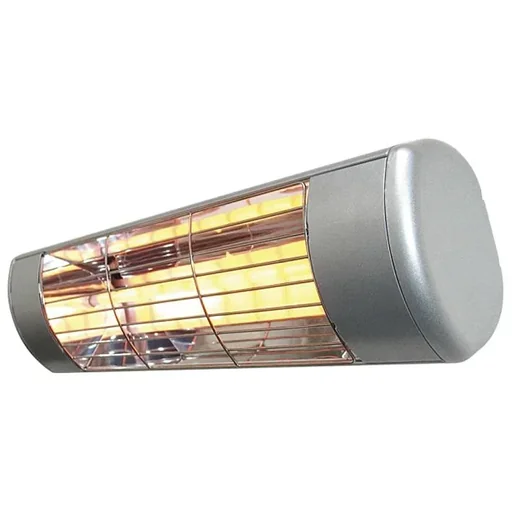 "IR heater, 1500W 230V, IP55, silver image"