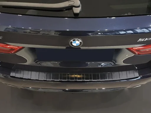 "Loading sill protection stainless steel graphite / black for BMW Series 5 G31 Touring, built from 2017> image"