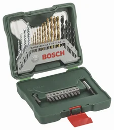 Boor- en bitset 31-delig X-Line-set Titanium