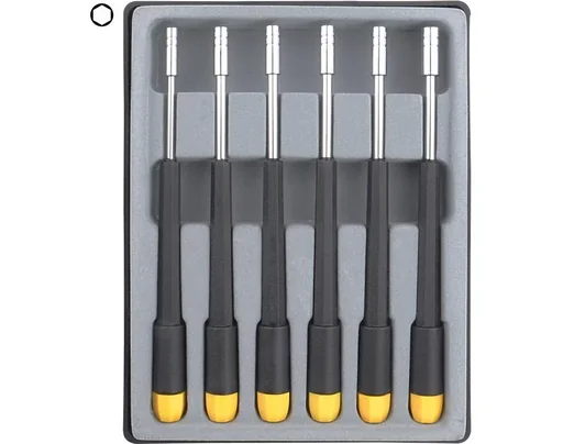 "Hexagon key set, 2.0 - 4.0 mm, 6 pieces image"
