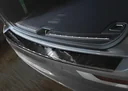 Stainless steel loading sill protector for Volvo XC-60 FL - graphite / black, built 7/2017>