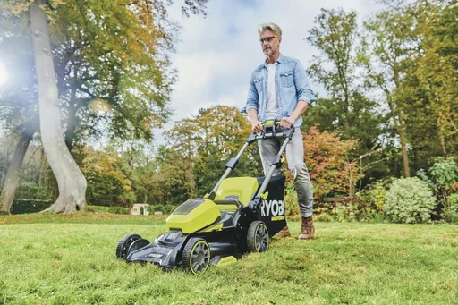 "Cordless lawn mower Power 36 V, 40 cm cutting width, without battery and charger image"