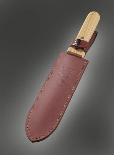 "Leather belt pouch for Hori Hori garden knives image"
