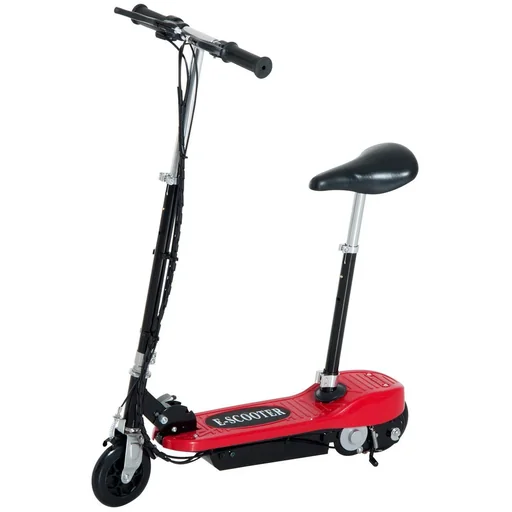 "Electric scooter children's scooter with seat city scooter 120W red image"