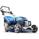 Self-propelled lawn mower with 173cc OHV four-stroke petrol engine including electric start 51cm