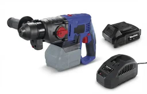 "Hammer drill ABH18 18 V Li - Ion including battery 2.0 Ah and charger image"