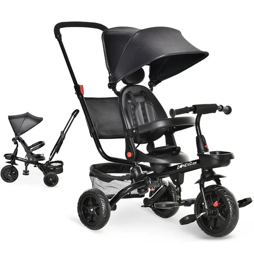 "children's tricycle stroller image"