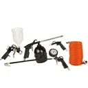 ATM1036 Pneumatic tool set - 5 pieces - paint spray gun - spray gun - groove filler - blow-out gun - spiral hose