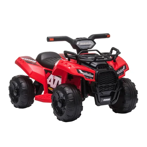"Mini electric quad children's electric ATV stroller LED front light children's vehicle children's motorcycle electric quad for 18-36 mo image"