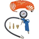 Pneumatic tool accessory set 5-piece