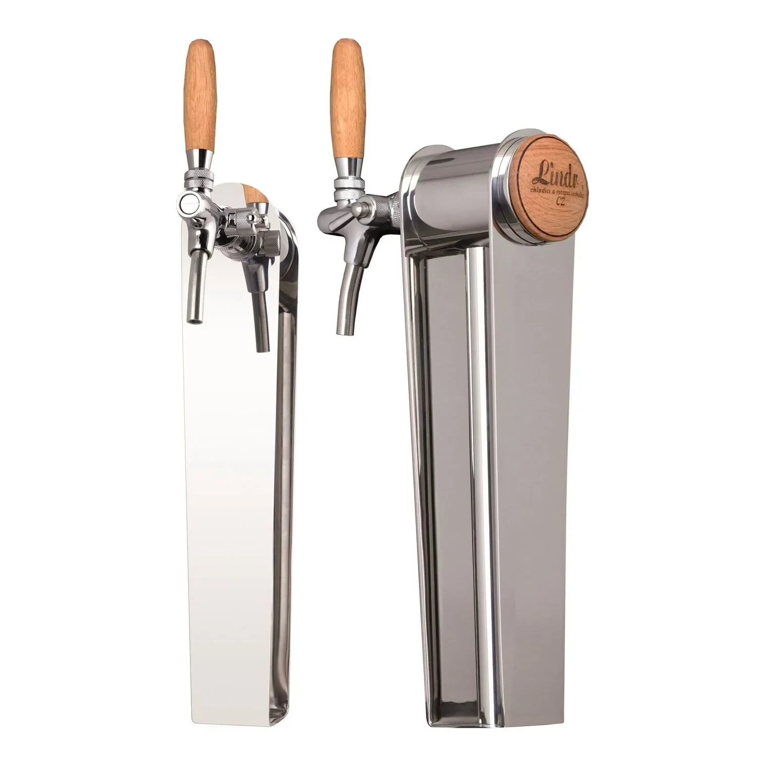 Tapzuil model blank eiken, 1-lijns