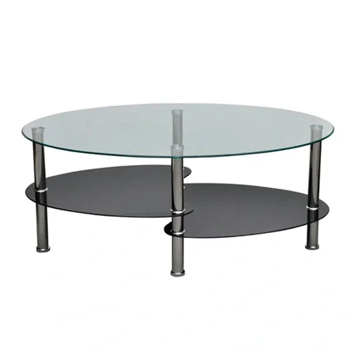 "Coffee table with exclusive design black image"