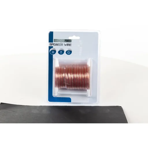 "speaker cable - transparent - 2 x 1.50 mm² - 10 m image"
