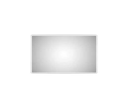 "Bathroom mirror with lighting, "Moon" - 120 x 70 cm, neutral white light image"