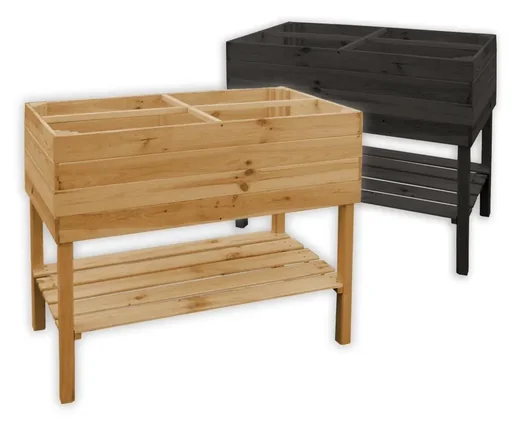 "Balcony herb bed on legs anthracite image"