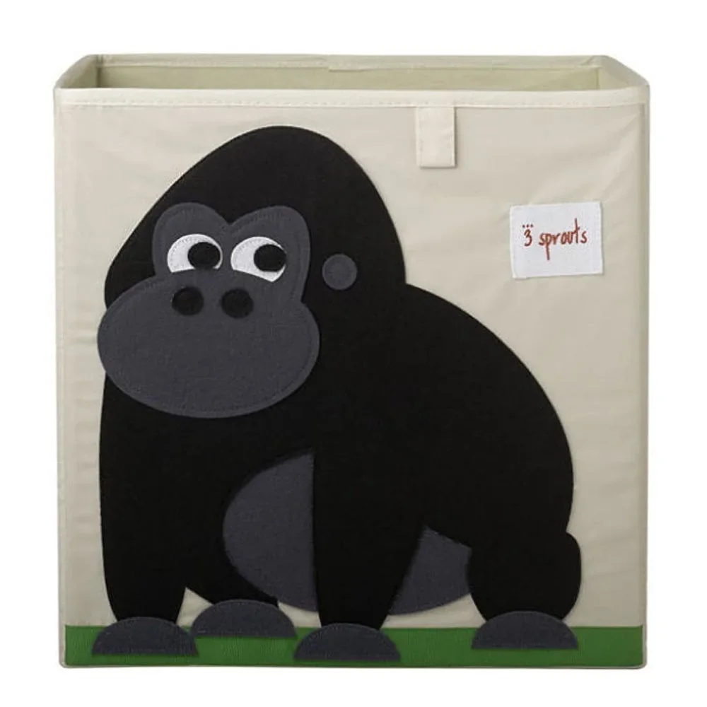"3 Sprouts speelgoedmand Gorilla image"