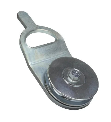 "Self-releasing pulley, 1 pulley image"
