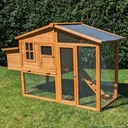 Chicken coop Liese, 188 x 70 x 117 cm