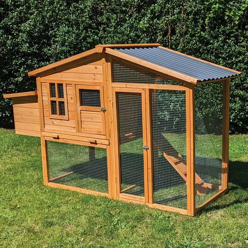 "Chicken coop Liese, 188 x 70 x 117 cm image"