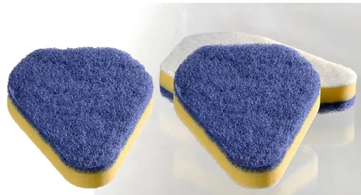 "Replacement sponge, set of 3, 2in1 image"