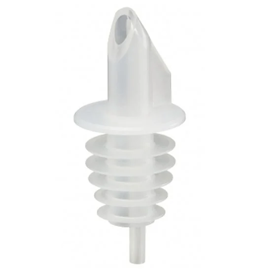 "BILLY - plastic schenktuit voor 0,5 - 1,5 liter flessen - transparant - met 5 lamellen image"