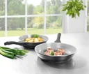 Ceramica Plus ceramic pans, set of 2, 24/28 cm