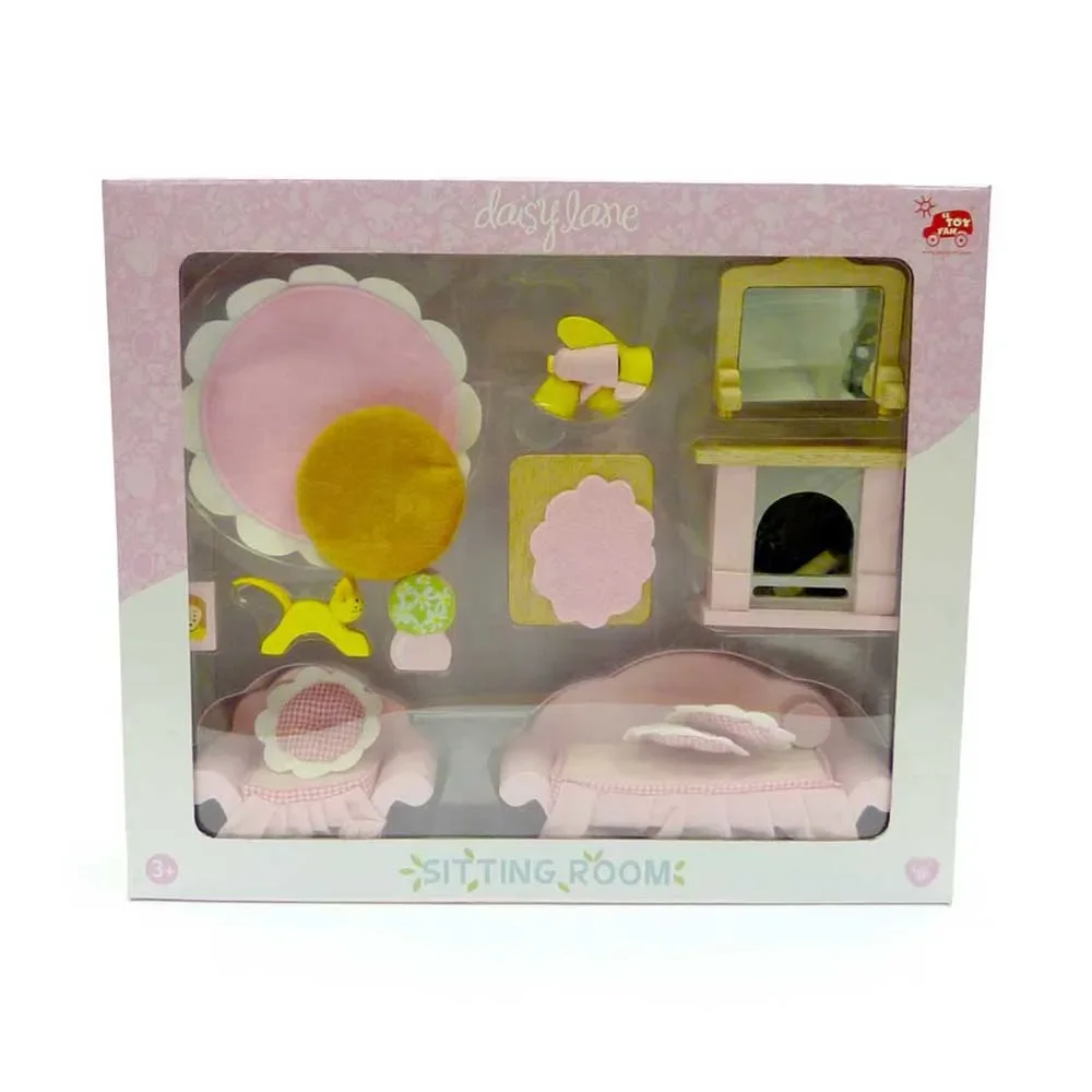 Le Toy Van poppenhuis accessoires woonkamer Daisy Lane