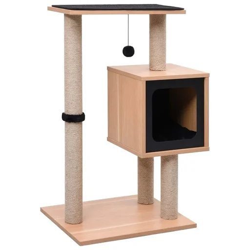 "Cat scratching post with sisal scratching mat 8 image"