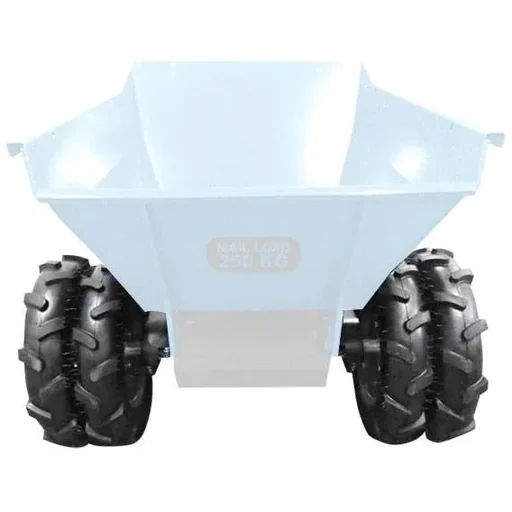 "Wheel set for mini dumper image"
